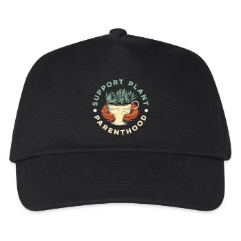 Plant Lover Plant Parenthood Plants - Kids’ Baseball Cap - black - Front