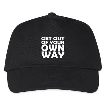 PROPRE FAÇON - Casquette de baseball Enfant - noir - Devant