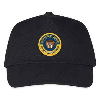 Involuntary donor to the state budget - Kids’ Baseball Cap - black - Front