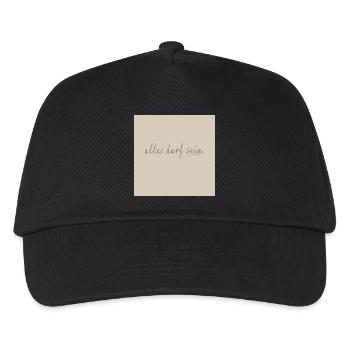 Everything Can Be – Reduced Script Poster - Kids’ Baseball Cap - black - Front