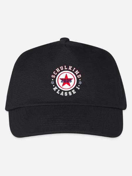 School Child 2026 - School Enrollment - Grade 1 - Kids’ Baseball Cap - black