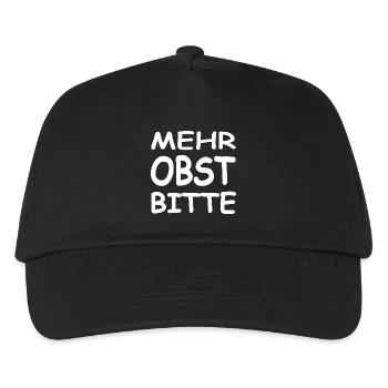Fruit - Kids’ Baseball Cap - black - Front