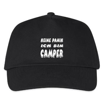 Camper - Kinder Basecap - Schwarz - Vorne