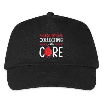 Blood Donation Blood Blood Donor - Kids’ Baseball Cap - black - Front
