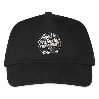 1986  - Kinder Basecap - Schwarz - Vorne