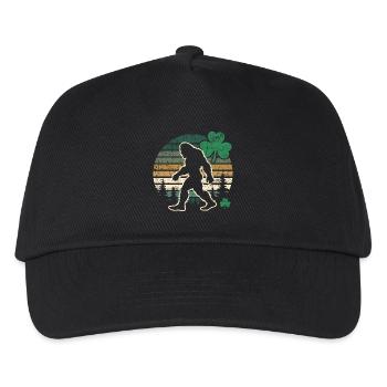 Big Foot St. Patrick's Day - Kids’ Baseball Cap - black - Front
