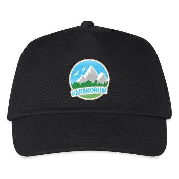 Le mont Karakoram - Casquette de baseball Enfant - noir - Devant