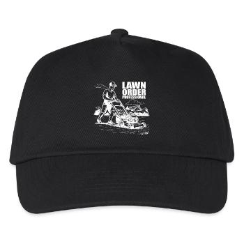 LAWN ORDER PROFESSIONAL Garden Lawn Care Professional - Kids’ Baseball Cap - black - Front