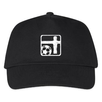 foosball - Kids’ Baseball Cap - black - Front