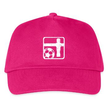 Tischfußball - Kinder Basecap - Fuchsia - Vorne