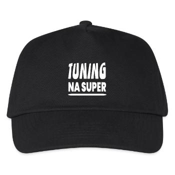 tuning - Kids’ Baseball Cap - black - Front