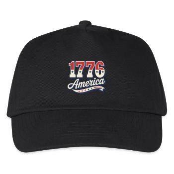 1776 America - Kids’ Baseball Cap - black - Front
