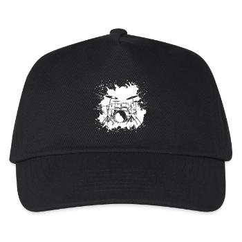 percussion - Casquette de baseball Enfant - noir - Devant