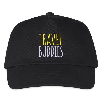 Amis de voyage - Casquette de baseball Enfant - noir - Devant