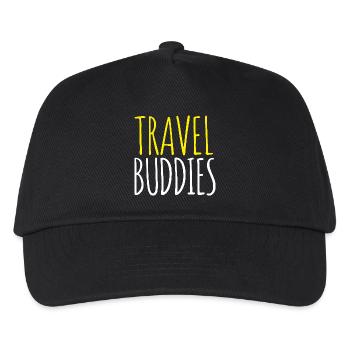 Compagnons de voyage - Casquette de baseball Enfant - noir - Devant