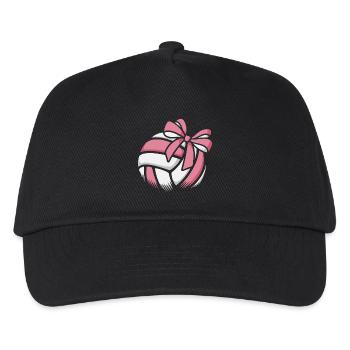 Volleyball Girls Beach Volleyball Volleyball Player - Kids’ Baseball Cap - black - Front