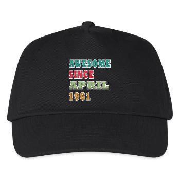 Brilliant since April 1961 - Kids’ Baseball Cap - black - Front