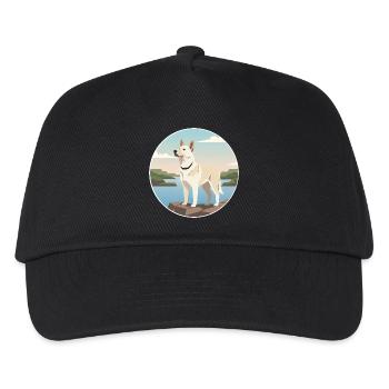 Gardien de l’estuaire : Can de Palleiro - Casquette de baseball Enfant - noir - Devant