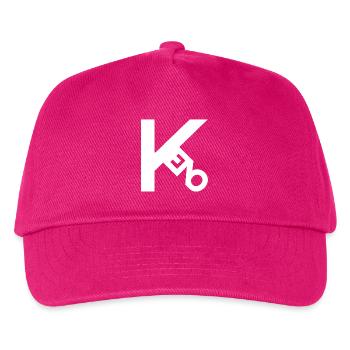 Keno white - Kids’ Baseball Cap - fuchsia - Front
