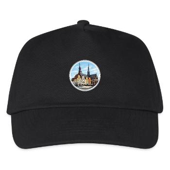 Rostock-Neuer Markt - Kids’ Baseball Cap - black - Front