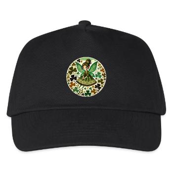 Emerald Fairy Clover Garden - Kids’ Baseball Cap - black - Front