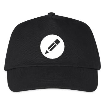 Pencil - Kids’ Baseball Cap - black - Front