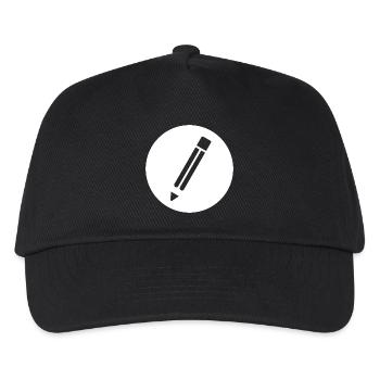 Pencil - Kids’ Baseball Cap - black - Front