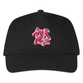 Bacon Bacon Food Funny Meat Foodie - Kids’ Baseball Cap - black - Front