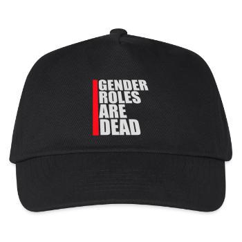 Les rôles de genre sont morts déclaration liberté - Casquette de baseball Enfant - noir - Devant