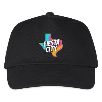 Fiesta City Neon Texas - Casquette de baseball Enfant - noir - Devant