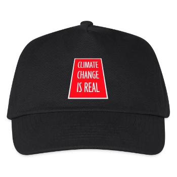 Climate Change Is Real Climate Change Science - Kids’ Baseball Cap - black - Front