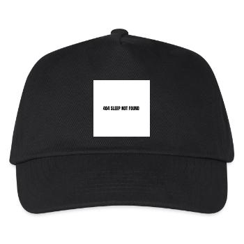 404 Schlaf nicht gefunden - Kinder Basecap - Schwarz - Vorne