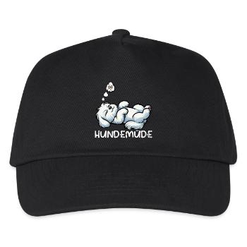 Dog-tired Maltese Maltese owner Maltese Keeper - Kids’ Baseball Cap - black - Front