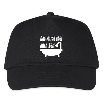 Baden - Kinder Basecap - Schwarz - Vorne