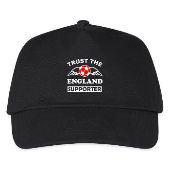 England Fansupporter Wingball - Kids’ Baseball Cap - black - Front