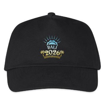 Bali 2026 Colorful - Kids’ Baseball Cap - black - Front