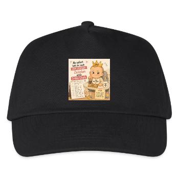 Babys im Alltag - Kinder Basecap - Schwarz - Vorne