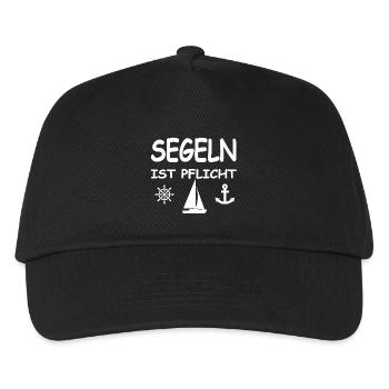 Sail - Kids’ Baseball Cap - black - Front