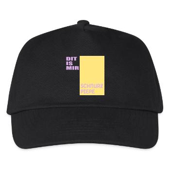 Berlinerisch doesn't matter Berlin - Kids’ Baseball Cap - black - Front