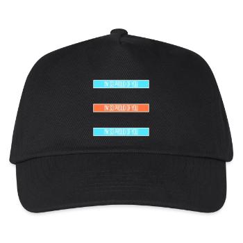 I'm So Proud Of You Heartily Encouraging Saying - Kids’ Baseball Cap - black - Front