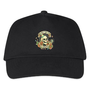 We Put The Fun In Funeral - Kids’ Baseball Cap - black - Front