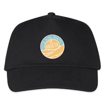 You're Doing Amazing Sweetie Funny Encouraging - Kids’ Baseball Cap - black - Front
