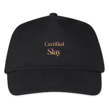 Certified Slay - Kids’ Baseball Cap - black - Front