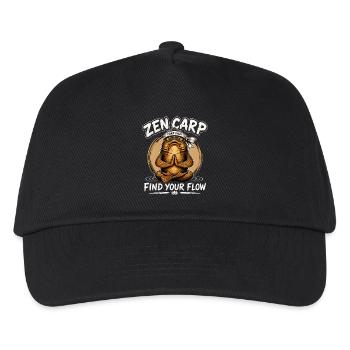 Carp Fishing Zen Carp T-Shirt - Kids’ Baseball Cap - black - Front