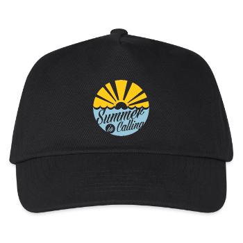 Sommerruf-Sonnenstrahl - Kinder Basecap - Schwarz - Vorne