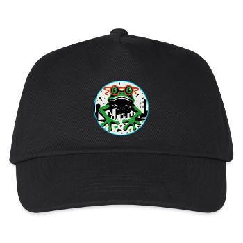 Frog Apocalypse - Kids’ Baseball Cap - black - Front