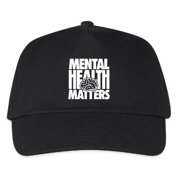 Citation de Mental Health Matters - Casquette de baseball Enfant - noir - Devant