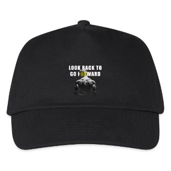 Motivational Sculpture - Kids’ Baseball Cap - black - Front