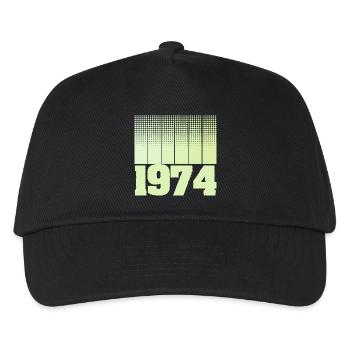 1974 - Kinder Basecap - Schwarz - Vorne