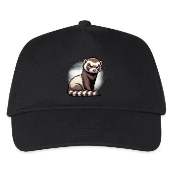 ferret ferret holder ferret owner - Kids’ Baseball Cap - black - Front